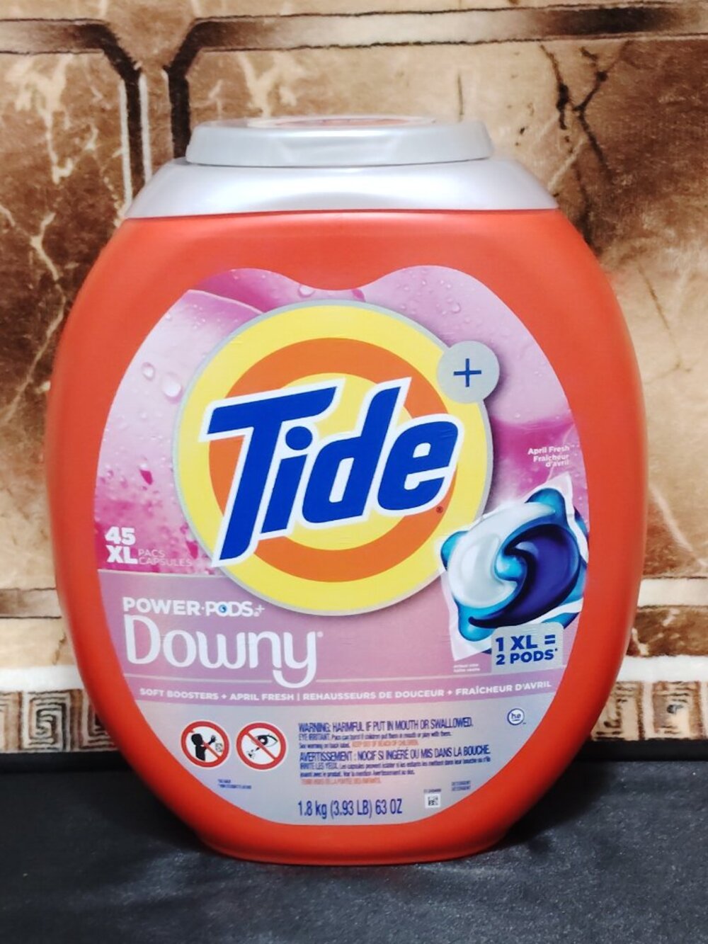 Tide April Fresh with Downy HE Deep Cleaning Concentrated Laundry Power Pods
